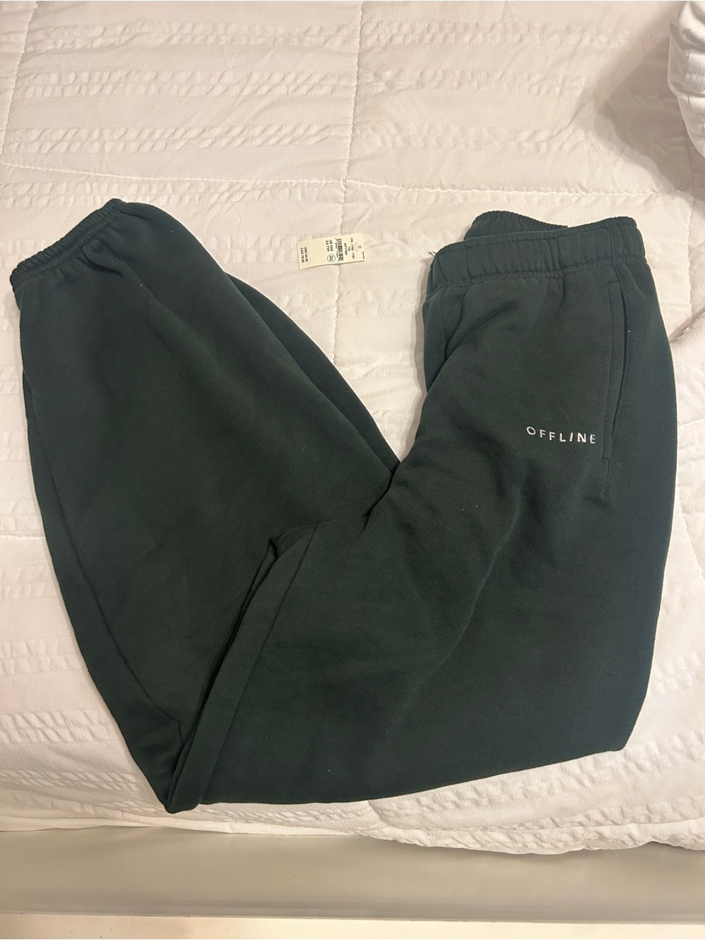 Offline Aerie green sweatpants
